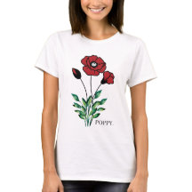 Birth Month Flower August Poppy 