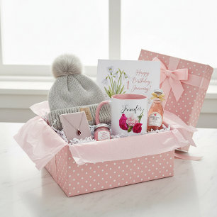 Birth month flower -January personalized Mug