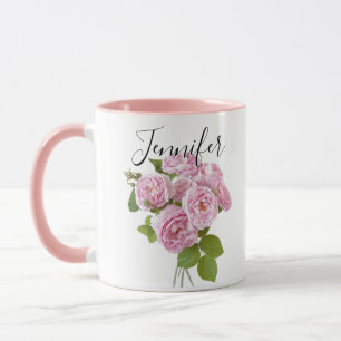Birth month flower -June personalized mug