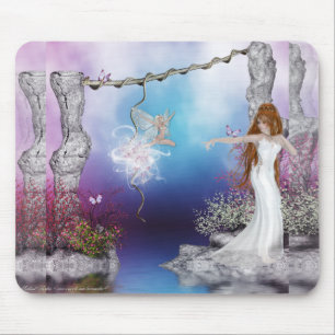 Birth of a Fairy Fantasy Elf Magic Mousepad