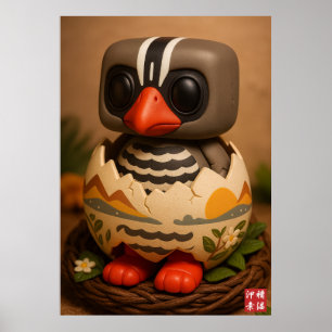 Birth of Kagu. Poster