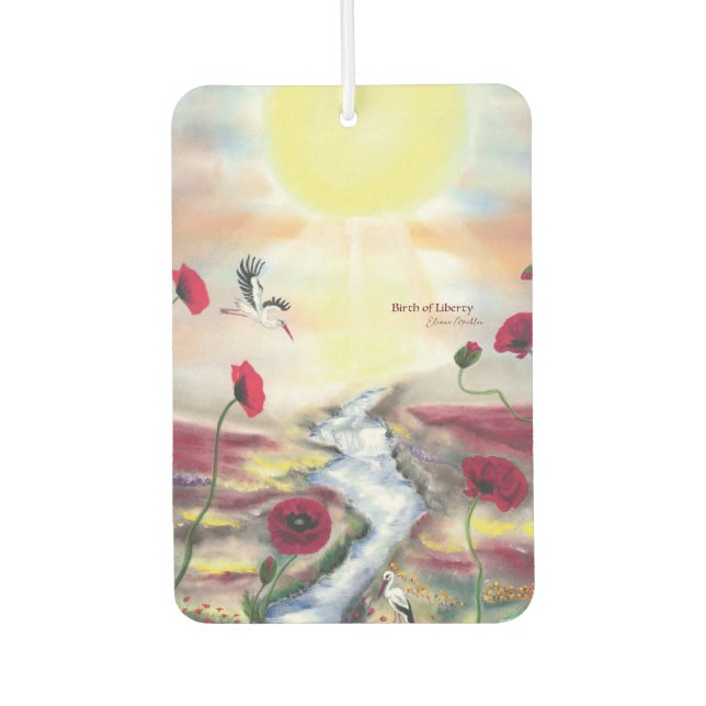 Birth of Liberty Air Freshener (Front)