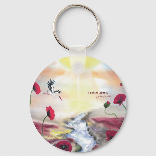Birth of Liberty Keychain (Front)