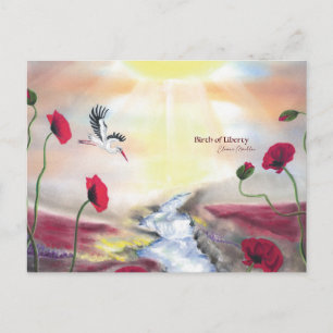Birth of Liberty Postcard