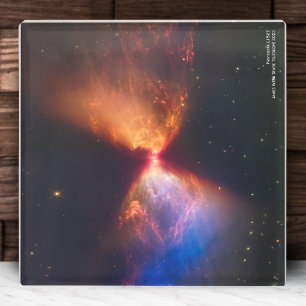 Birth of Star, James Webb Space Telescope 2022 Glass Coaster