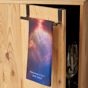 Birth of Star, James Webb Space Telescope 2022 Kitchen Towel