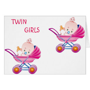 BIRTH OF ***TWIN GIRLS*** IN TWIN PINK BUGGIES