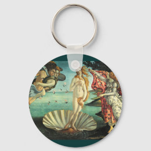 Birth of Venus, 1485 Keychain