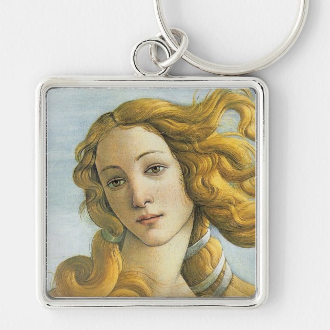 Birth of Venus Botticelli Fine Art Keychain (Front)