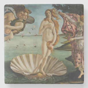 Birth of Venus by Sandro Botticelli Stone Coaster