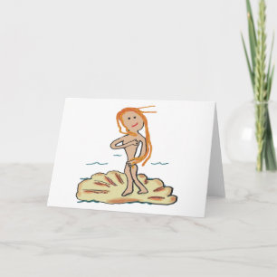 Birth Of Venus Card