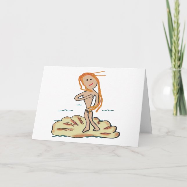 Birth Of Venus Card (Front)
