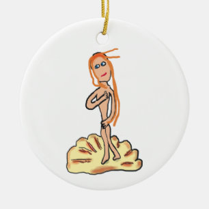 Birth of Venus Ceramic Ornament