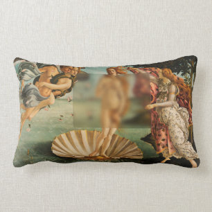 Birth Of Venus Funny Remake with Glass Pillow