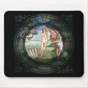 Birth of Venus Motif Mouse Pad
