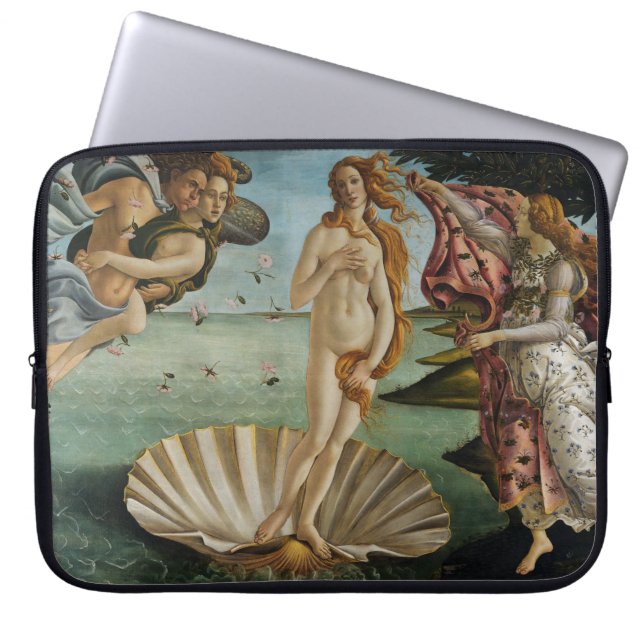 Birth of Venus Sandro Botticelli Laptop Sleeve (Front)
