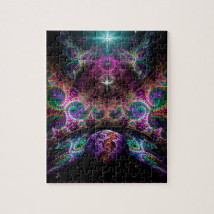 "Birth Of Worlds" by Christopher R Peters Jigsaw Puzzle
