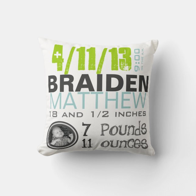 Birth Pillow (Front)