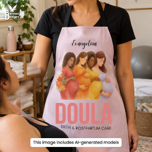 Birth Postpartum Care Personalized Doula Apron