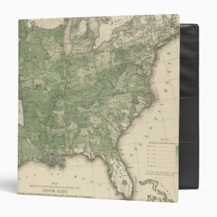 Birth Rate US, Statistical US Lithograph Binder