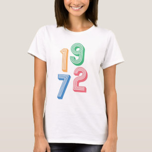 Birth year - 1972 - 50th Birthday T-Shirt
