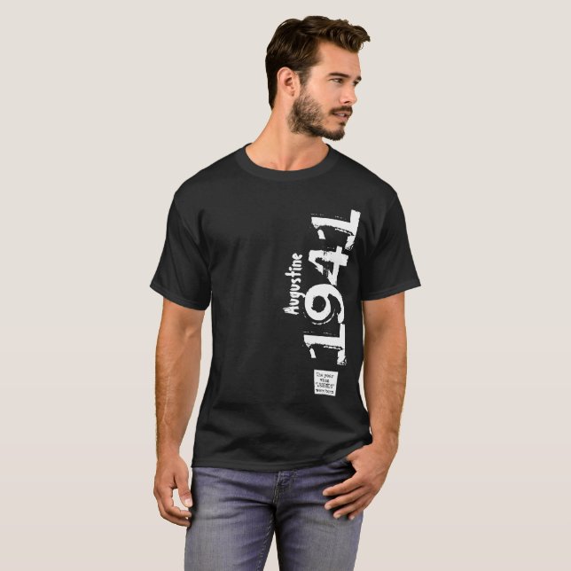 Birthday 1941 Name Legends Vintage Distressed T-Shirt (Front Full)