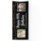 Birthday 2 Photos Black Gold Lights Personalized