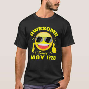 Birthday 365 Awesome Since May 1928 94Th Birthday T-Shirt