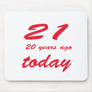 birthday 41 mouse pad