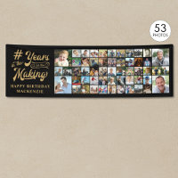 Birthday 53 Photo Collage Years in the Making