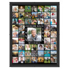 Birthday 55 Photo Collage AWESOME SINCE