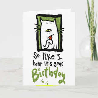Birthday 5 card