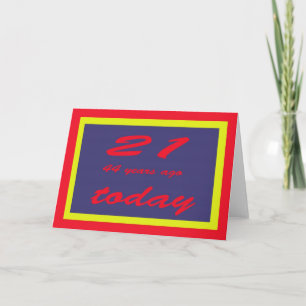 birthday 65th card