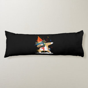 Birthday - 7 Years Dabbing Pug Dog Lover Body Pillow