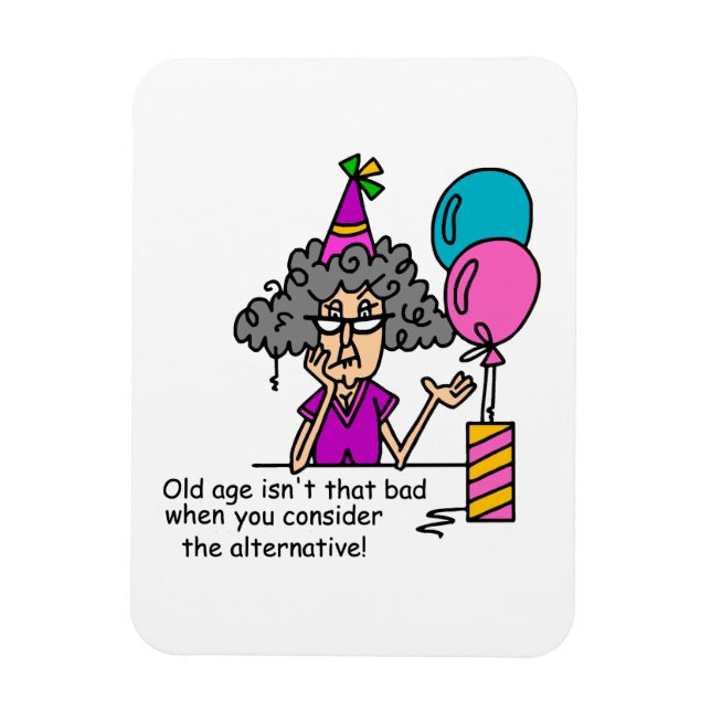 Birthday Alternative Humour Magnet (Vertical)