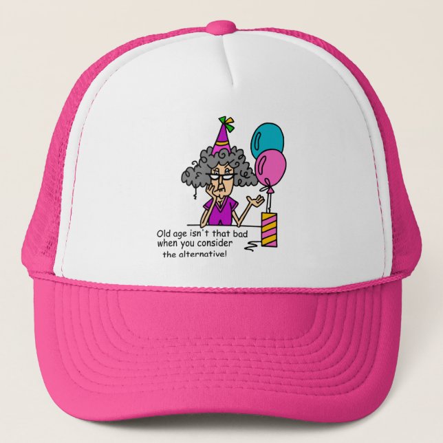 Birthday Alternative Humour Trucker Hat (Front)