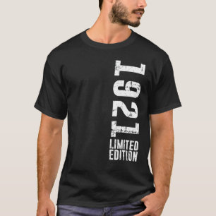 Birthday  And Vintage 1921 T-Shirt