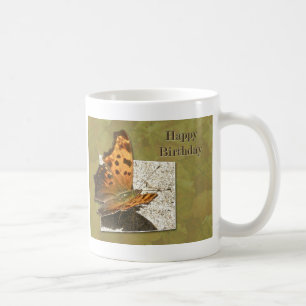 Birthday Angle Wing Comma Butterfly Coffee Mug