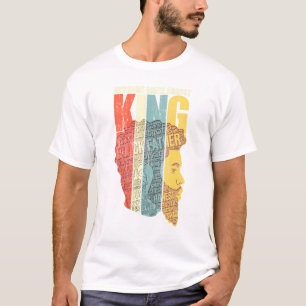 Birthday Awesome Since August Black King African A T-Shirt