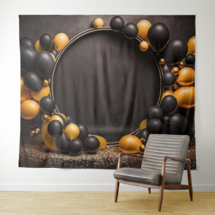  Birthday Backdrop Tapestry