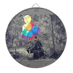 birthday balloons ape dartboard