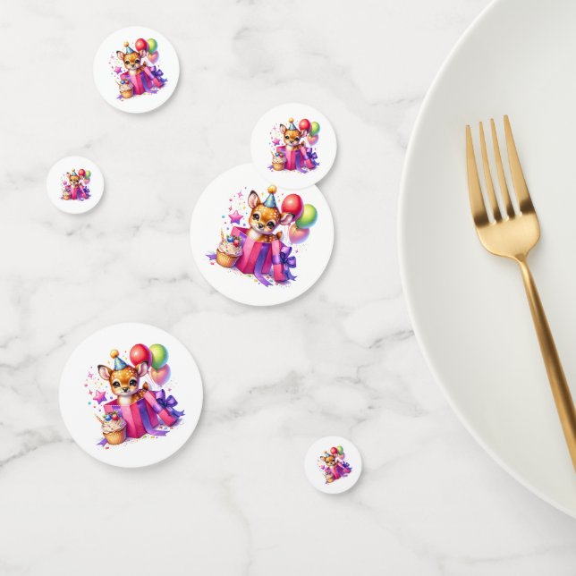 Birthday Bambi Table Confetti (Group)