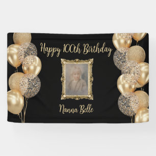 Birthday Banner - personalize with photo and text