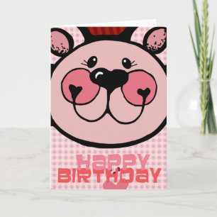 Birthday Bear Card