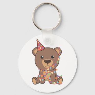 Birthday Bear For Children A Birthday Bear Keychai Keychain