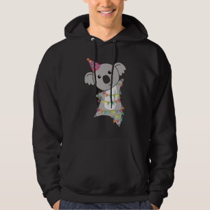 Birthday Bear Koala Bear Bear Garland Hoodie