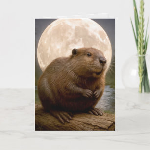 Birthday Beaver Card