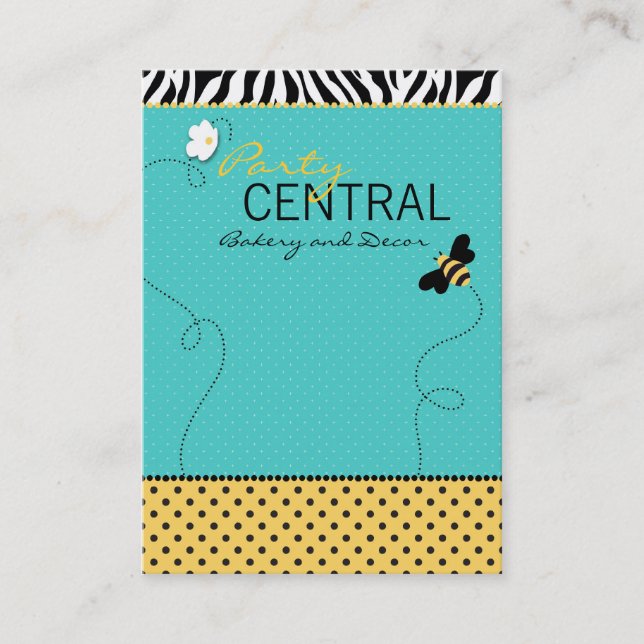 Birthday Bee Business Card C2 (Front)