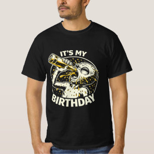 Birthday Beer Chugging Alien T-Shirt