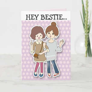 BIRTHDAY BEST FRIEND (BFF) Greeting Cards